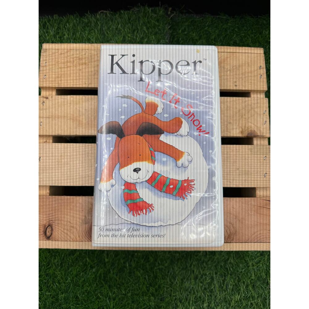 Kipper – Let It Snow (VHS, 2003) Christmas Animated OOP – Used